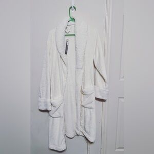 Cream/ Beige adult robe